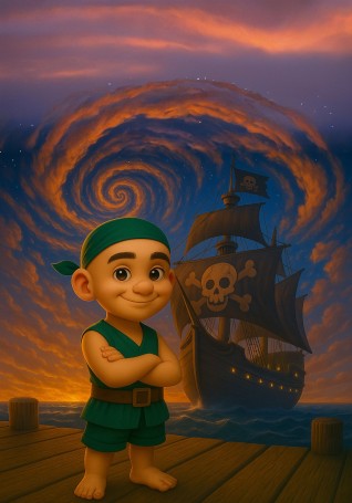 The Pirate and the Mystery of the Tideskull Island